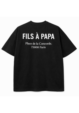 T-shirt manches courtes - Noir