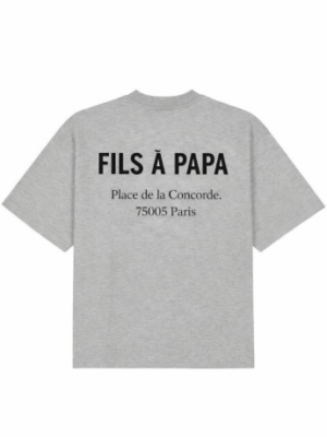 T-shirt manches courtes - Gris